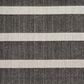 Nourison Positano POS03 Black and Ivory 9" x 12" Indoor/Outdoor Area Rug, , large