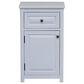 Timberlake Dorset 1-Drawer 29" Bath Storage Cabinet in White, , large