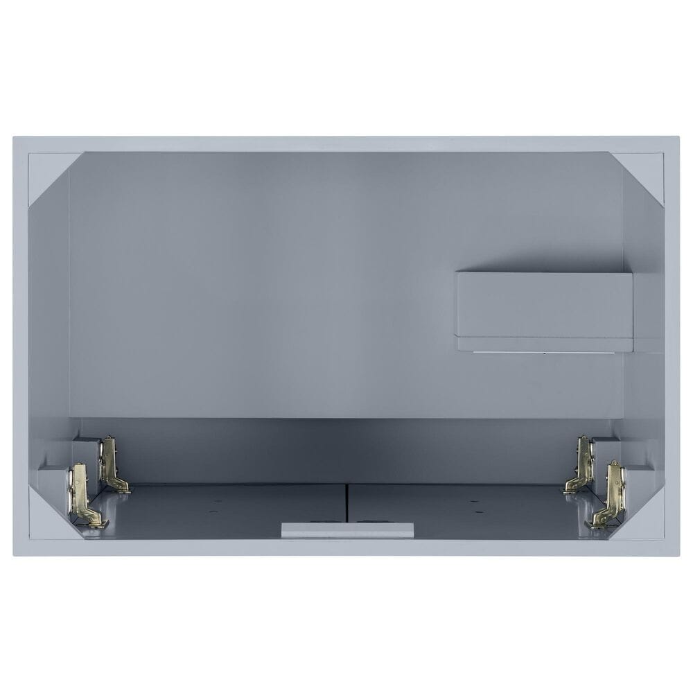 37B Fenwick 30" Single Bathroom Vanity in Soft Blue with Glossy White Composite Stone Top and Backsplash, , large