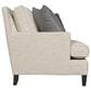 Bernhardt Addison Stationary Loveseat in White and Cream, , large