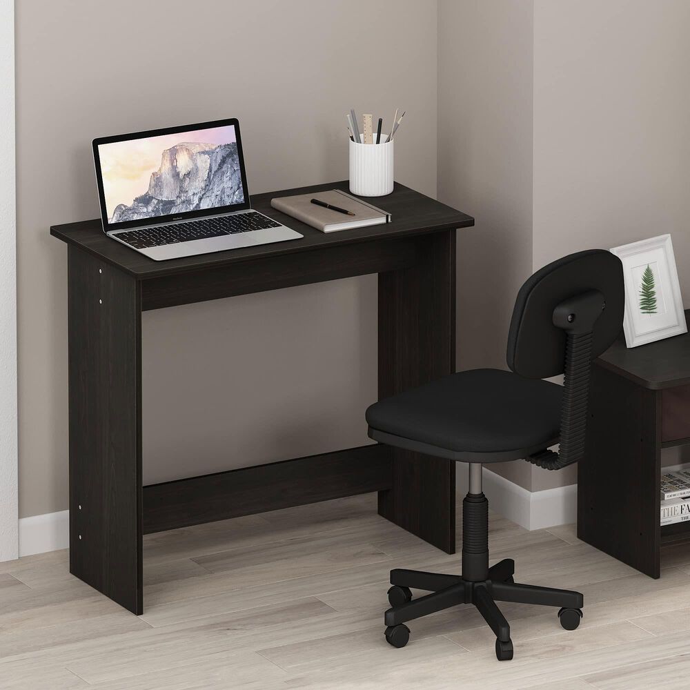 HOMLUX Modern Computer Desk in Espresso, , large