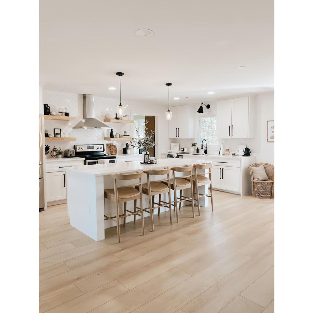 Cali Flooring Longboards Sandbar Oak 9" x 70.9" Luxury Vinyl Plank, , large