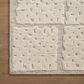 Loloi Moore 5"6" x 8"6" Pebble and Ivory Area Rug, , large