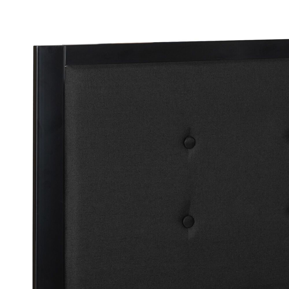 Flash Furniture Bristol Full Upholstered Headboard in Black, , large