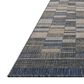 Loloi II Birch 5" x 7"3" Denim and Gold Indoor/Outdoor Area Rug, , large