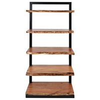 Waltham Nature's Edge 5-Shelf Bookcase in Natural