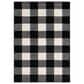 Oriental Weavers Georgia Geometric 678D0 9"10" x 12"10" Black Area Rug, , large