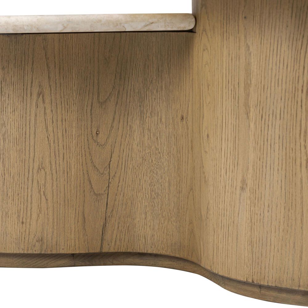 Four Hands Toro Coffee Table in Cappuccino and Rubbed Light Oak, , large