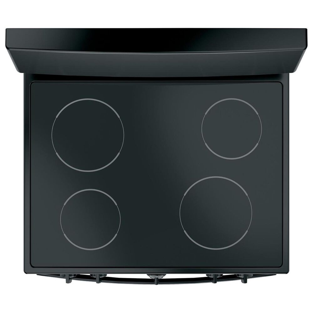 GE Appliances 30&quot; Electric Radiant Smooth Cooktop Range in Black, , large