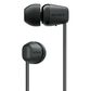 Sony WI-C100 Wireless In-ear Headphones - Black, , large