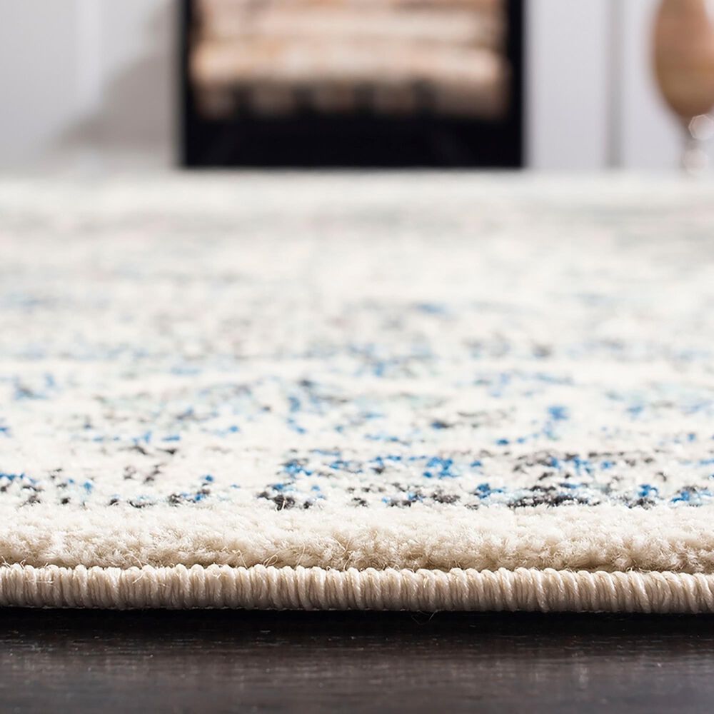 Safavieh Evoke EVK220D 11&#39; Round Gray and Ivory Area Rug, , large