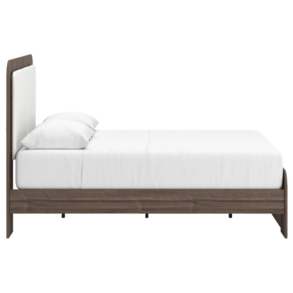 Ashley Kendanport 5 Piece Queen Bedroom Set in Brown and White, , large