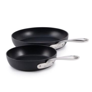 All-Clad HA1 Expert 2-Piece Nonstick Fry Pan Set in Black, , large