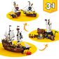 LEGO Creator Iconic Pirate Ship Building Set, , large