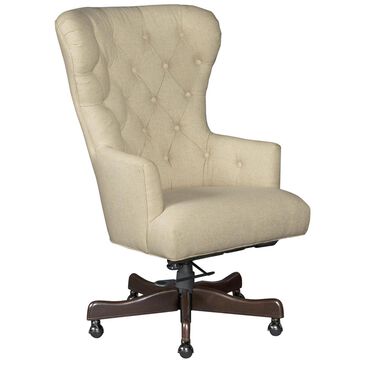 Hooker Furniture Larkin Oat Office Chair in Beige, , large