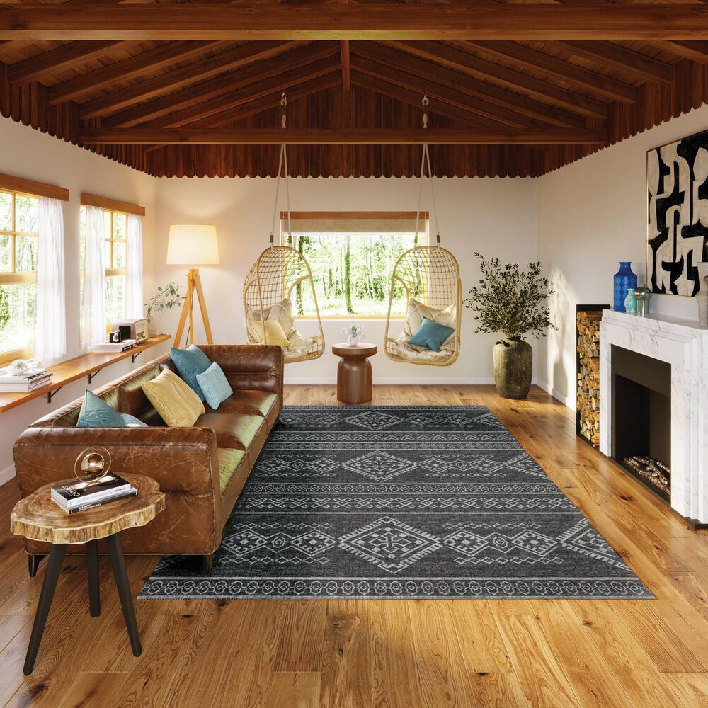 Dalyn Rug Company Sedona SN14 6&#39; x 9&#39; Midnight Indoor/Outdoor Area Rug, , large