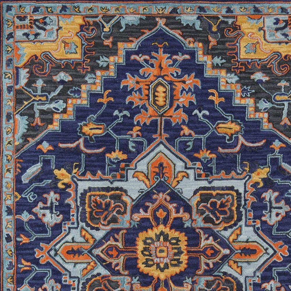 Momeni Ibiza IBI-02 2&#39;3&quot; x 7&#39;10&quot; Navy Runner, , large