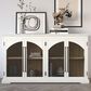 Waltham Archdale 4-Door Accent Cabinet in Antique White, , large