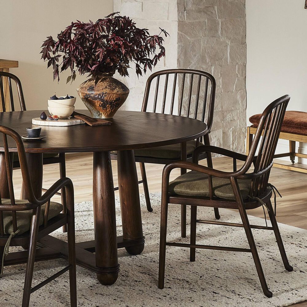 Four Hands Hemmings Dining Table in Aged Pine - Table Only, , large