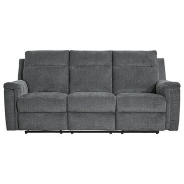Ashley Barnsana Power Reclining Sofa in Gravel, , large