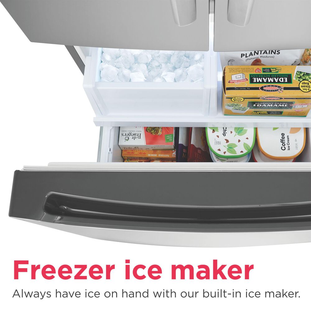 Frigidaire Gallery 20 Cu. Ft. Standard-Depth French Door Refrigerator in Stainless Steel, , large