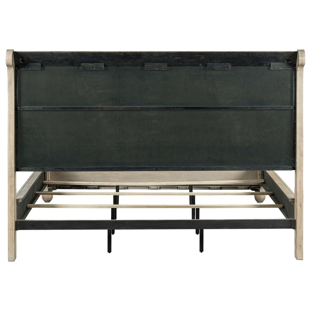 Belle Furnishings Rustic Traditions King Sleigh Bed in Saddle Tan, , large