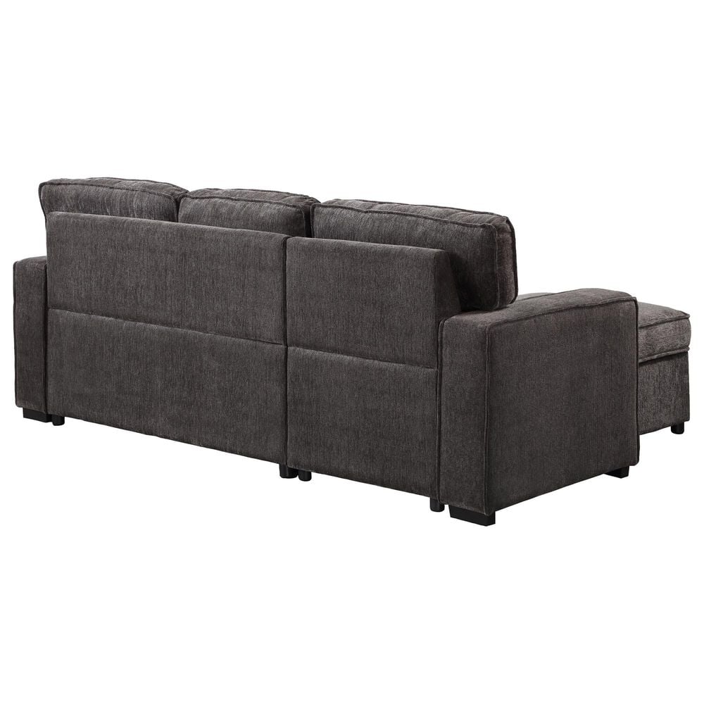 Global Furniture USA Pull-Out Sofa W/Reversible Chaise, , large
