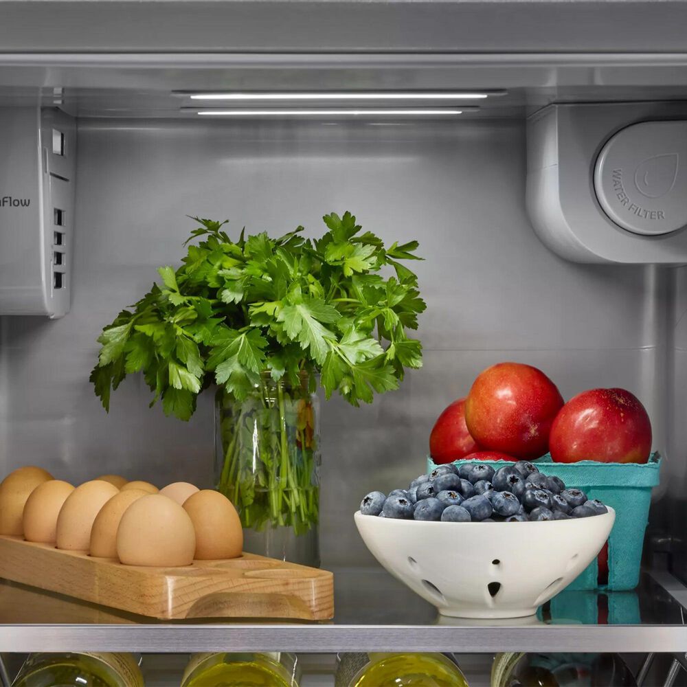 KitchenAid 30 Cu. Ft. Built-In Side-by-Side Refrigerator with Platinum Interior in Juniper, , large