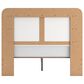 Ashley Kendanport Queen Platform Upholstered Bed in Brown and White, , large