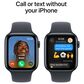 Apple Watch SE GPS 44mm Midnight Aluminum Case with Midnight Sport Band - M/L, , large