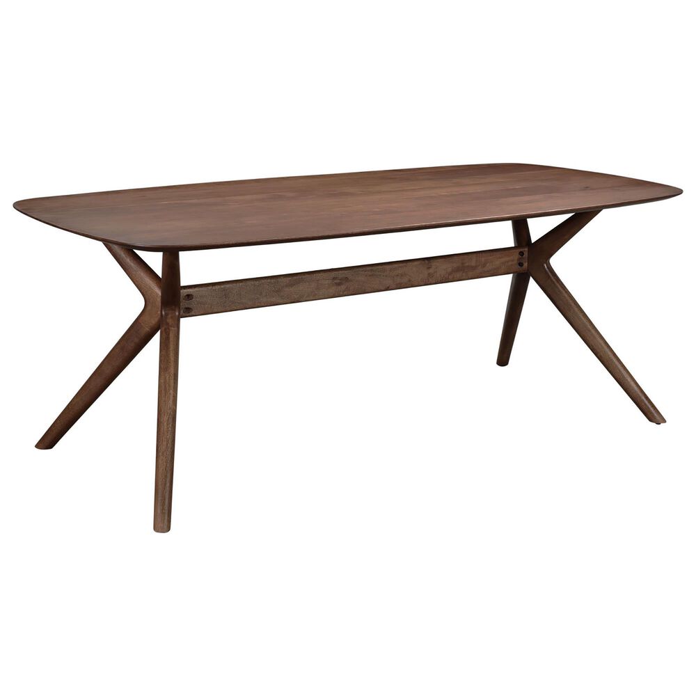 LH Imports Arcadia Dining Table in Medium Teak, , large