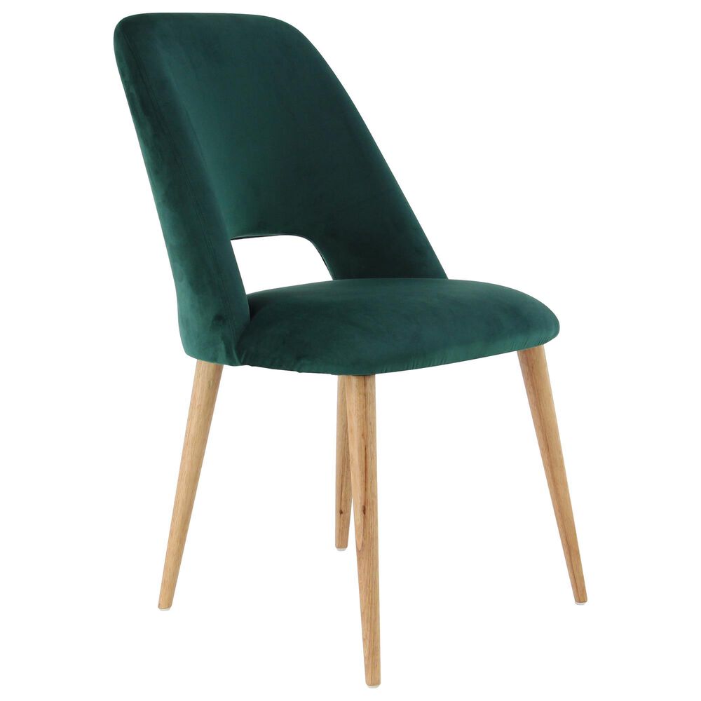 Maple and Jade Dining Chair in Green | Nebraska Furniture Mart