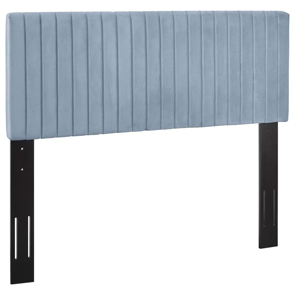 Modway Keira Upholstered Full/Queen Headboard in Light Blue, , large