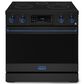 THOR KITCHEN 3-Piece Kitchen Package with 17.5 Cu. Ft. French-Door Refrigerator in Black and Navy Blue, , large