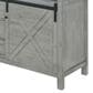Lexora Home Marsyas 80" Double Bathroom Vanity in Ash Grey with 2 cm White Cultured Marble Top and Rectangular Sinks, , large