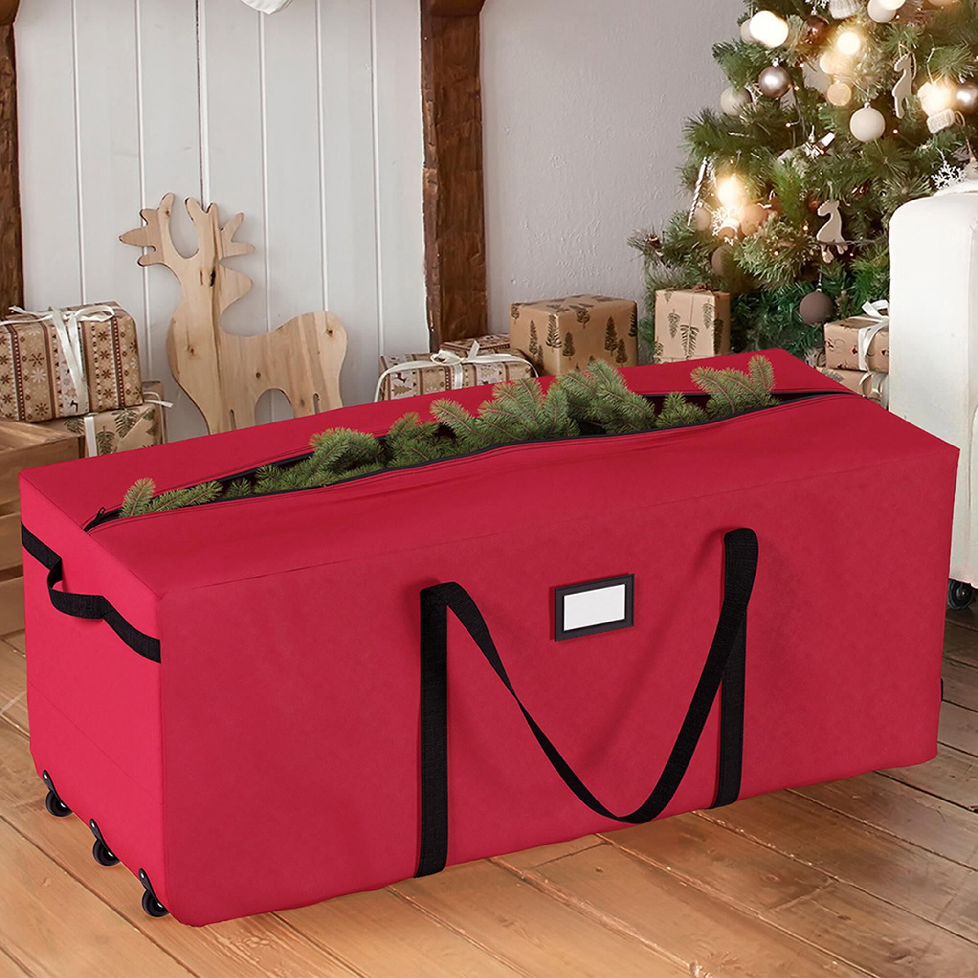 Large totes for christmas tree storage best sale