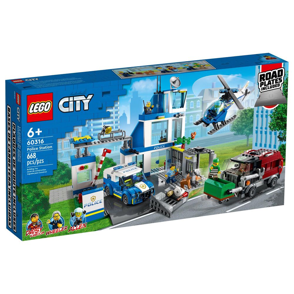 LEGO City Police Station Building Set, , large