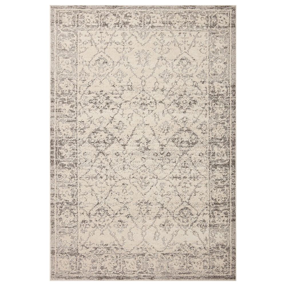 Magnolia Home Gigi Ivory and Stone 7"10" x 10" Area Rug, , large