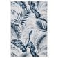 Safavieh Cabana CBN452N 9" x 12" Grey and Navy Indoor/Outdoor Area Performance Rug, , large