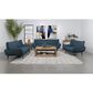 37B Acton Stationary Sofa in Teal Blue, , large