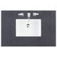 James Martin Vanities Brittany 36" Single Bathroom Vanity in Smokey Celadon with 3 cm Charcoal Soapstone Quartz Top and Rectangular Sink, , large