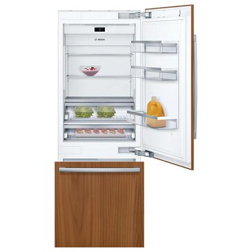 Bosch Benchmark 30" Benchmark Built-In Bottom Freezer Refrigerator in Stainless Steel, , large
