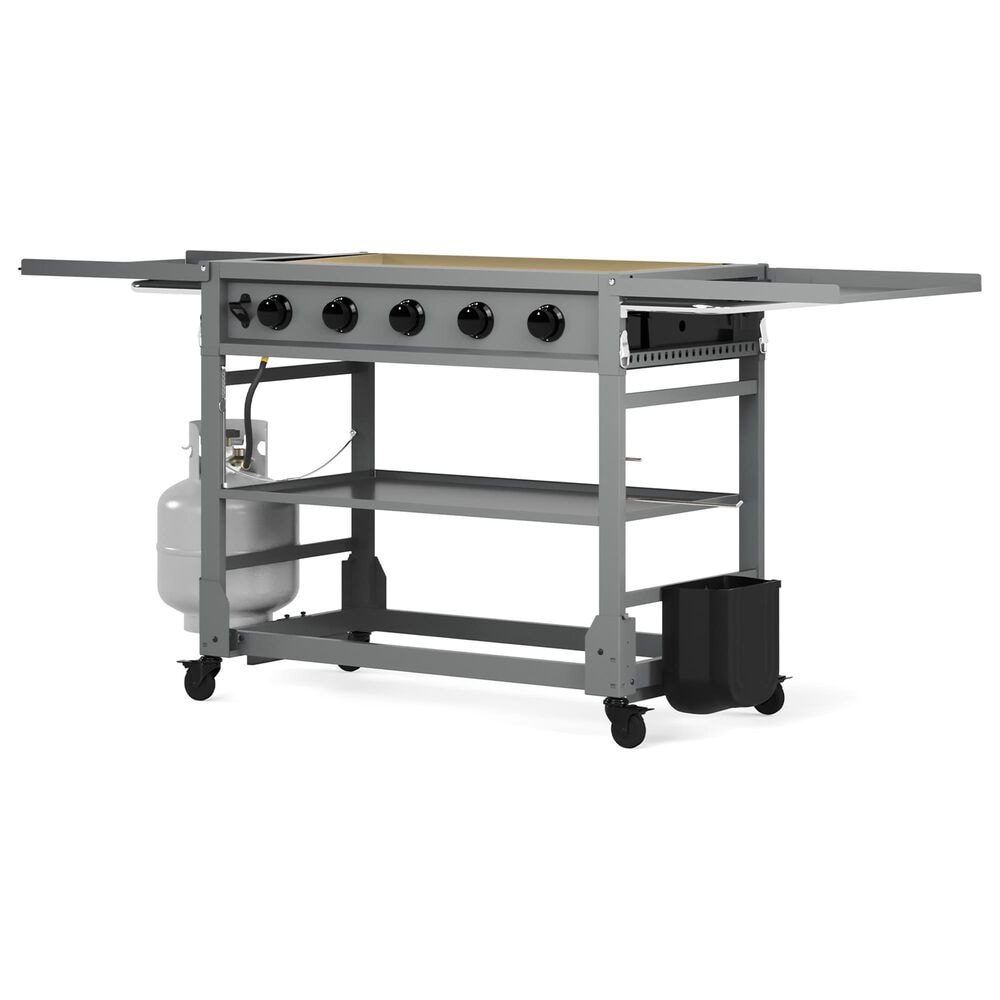 TYTUS Anaheim 5-Burner Gas Griddle in Gunmetal Gray, , large