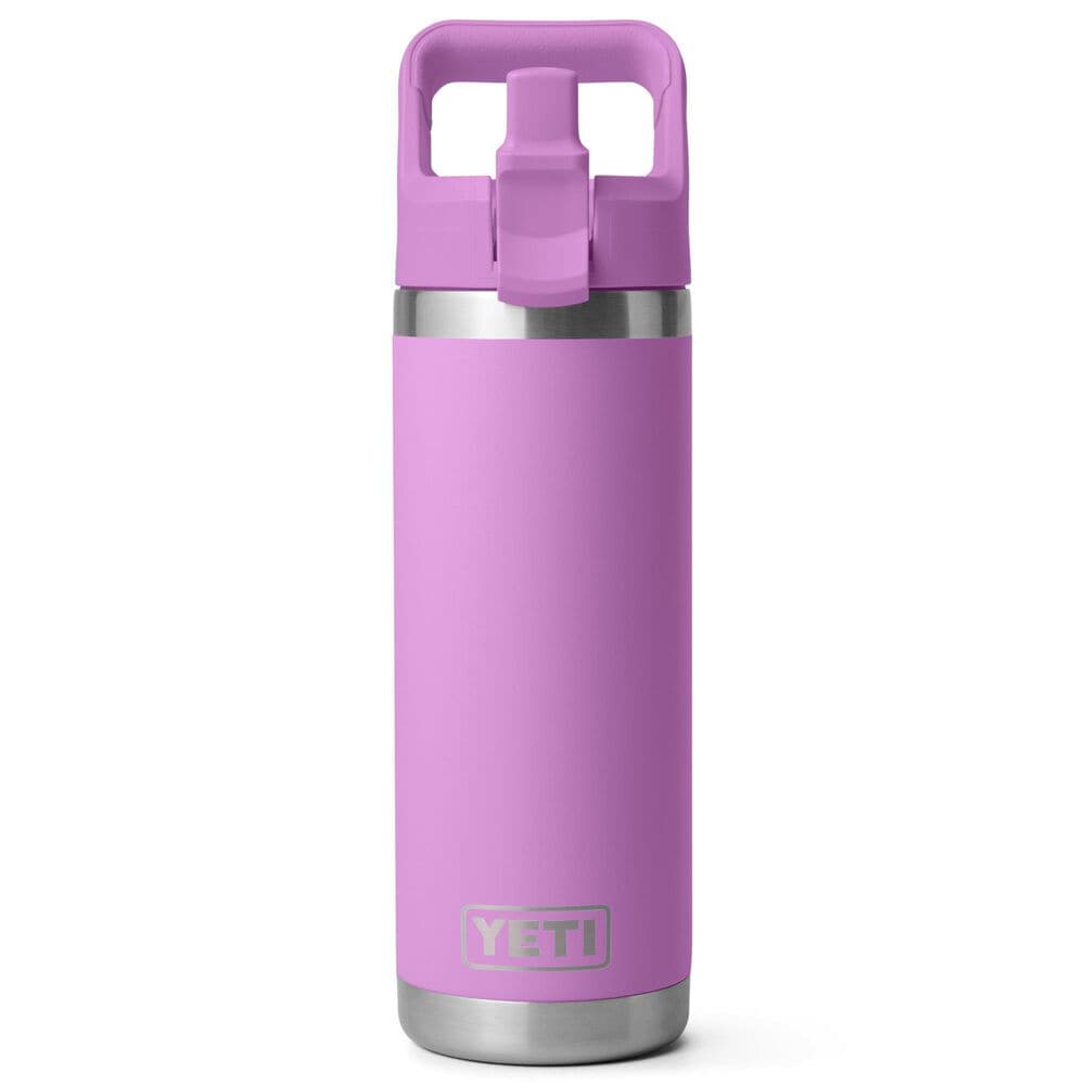 YETI Rambler 18 Oz Water Bottle with Straw Cap in Desert Bloom, , large
