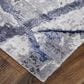 Feizy Gemma Gray and Blue 9"6" x 13"6" Area Rug, , large