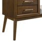 Mayberry Hill Malibu 2-Drawer Bench in Walnut, , large