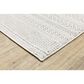 Oriental Weavers Montecito Geo Stripes 2"3" x 7"6" White Runner, , large