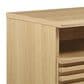 Modway Render 1 Drawer and Shelf Wall Mount Nightstand in Oak, , large