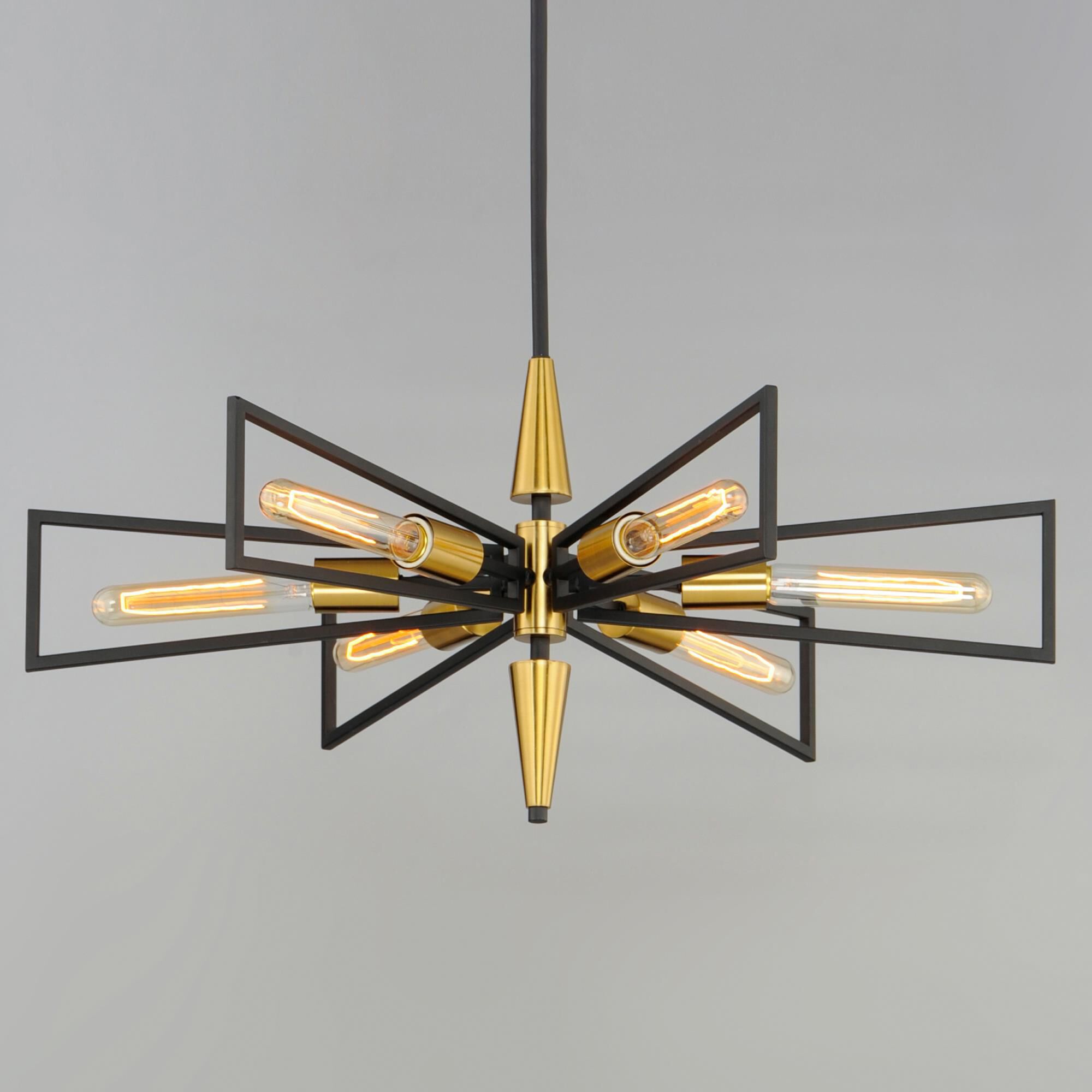 Black and brass ceiling light on sale