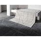 Surya Hightower Charcoal, White and Black 6" x 9" Area Rug, , large